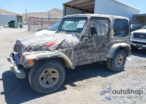 1998 Jeep Wrangler Se z USA, uszkodzony, nr VIN 1J4FY29P4WP710415